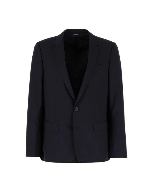 Dolce & Gabbana Black Single Breasted Suits for men