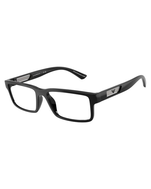 Emporio Armani Brown Glasses for men