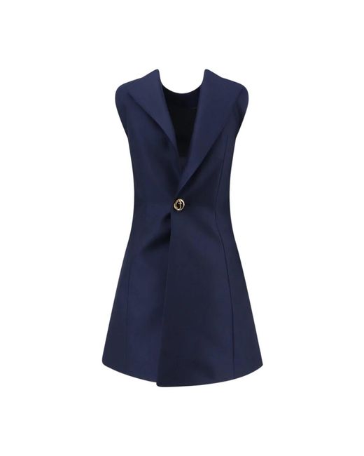 Balenciaga Blue Short Dresses