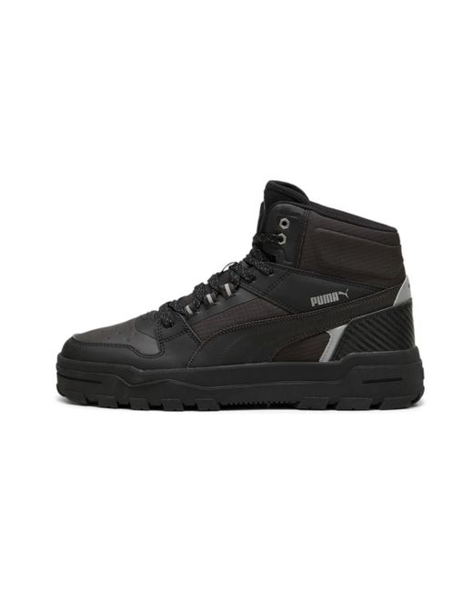 PUMA Retro high-top sneakers stil komfort in Black für Herren