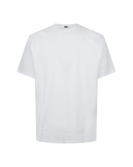 Herno White T-Shirts for men