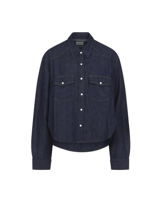 Khaite Benson Shirt in het Blue