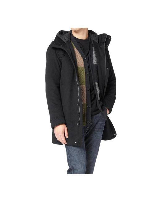 Herno Black Parkas for men