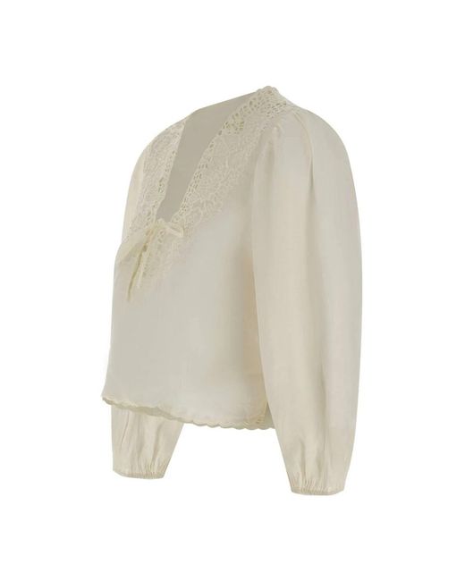 HUGO White Blouses