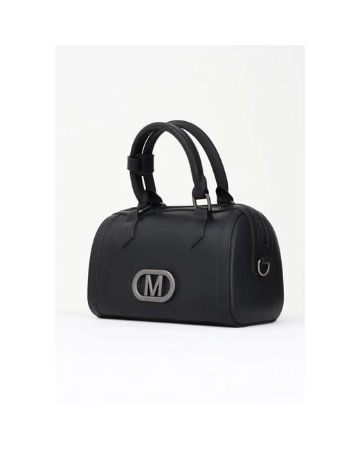 Marc Ellis Black Strukturierte Handtasche Mit Logodetail