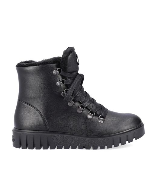 Rieker Blue Winter Boots