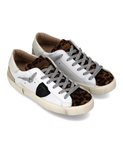 Philippe Model White Sneakers