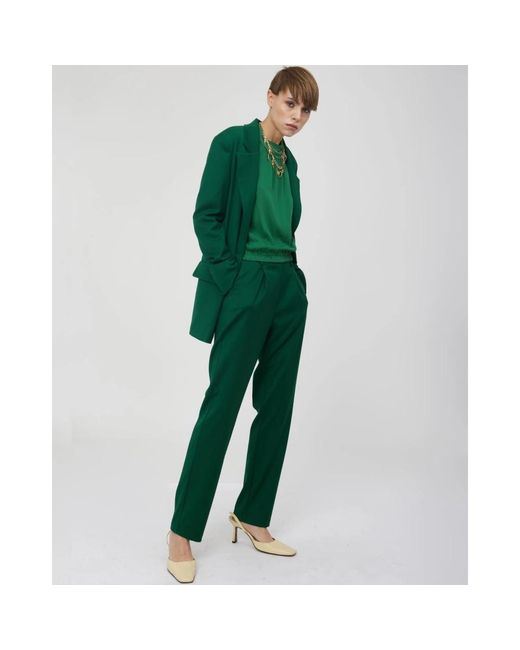 Silvian Heach Green Blazers
