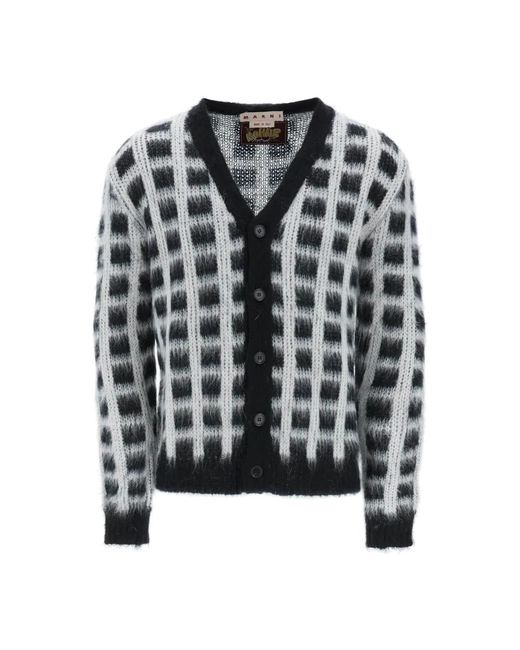 Cardigans Marni de hombre de color Black