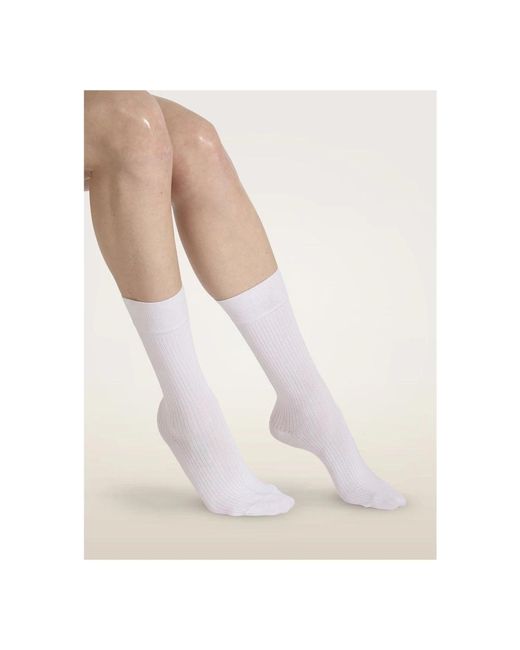 Socks Wolford de color White