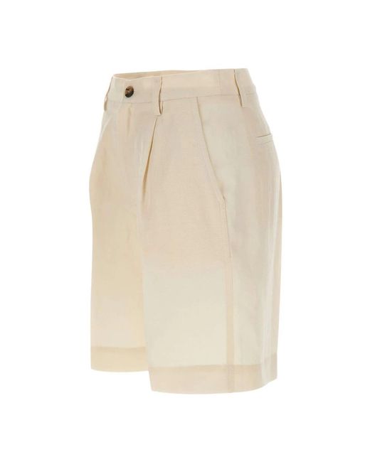 Woolrich Natural Casual Shorts