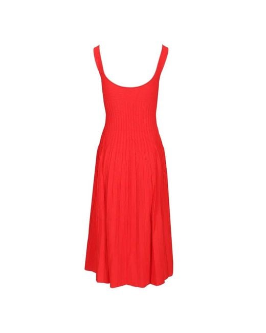 Staud Red Midi Dresses