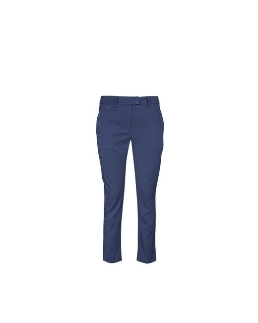 Dondup Broeken ,Blauw ,Chino Broek in het Blue