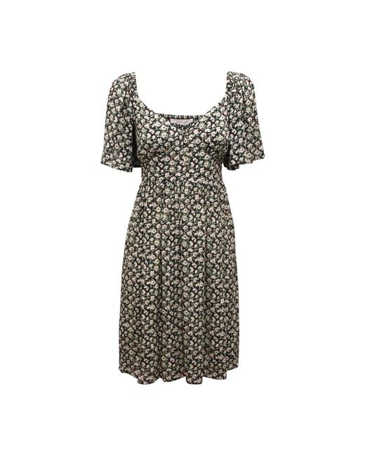 EMMA & GAIA Gray Short Dresses