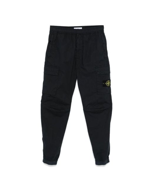 Stone Island Reguläre tapered hose in Black für Herren