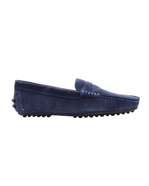 CTWLK Blue Loafers for men