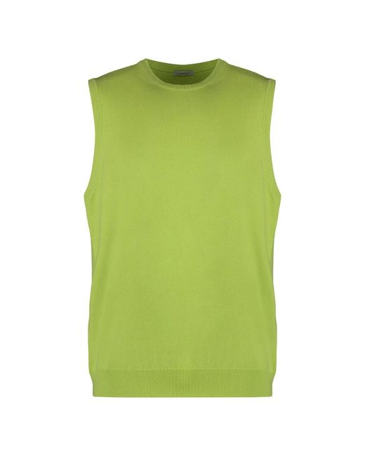 Malo Green Cashmere Knitwear for men