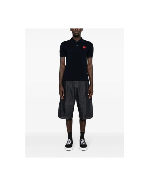 Comme des Garçons Black Polo Shirts for men