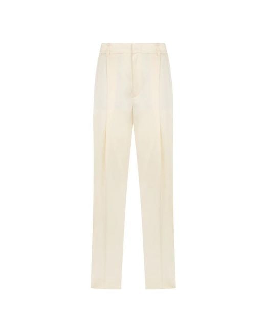Vince Natural Straight Trousers