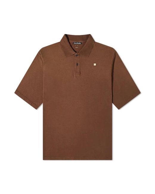 Acne Brown Polo Shirts for men