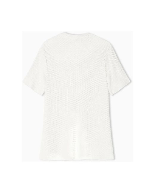 Emporio Armani White T-Shirts for men