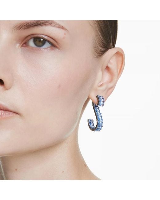 Swarovski Blue Earrings