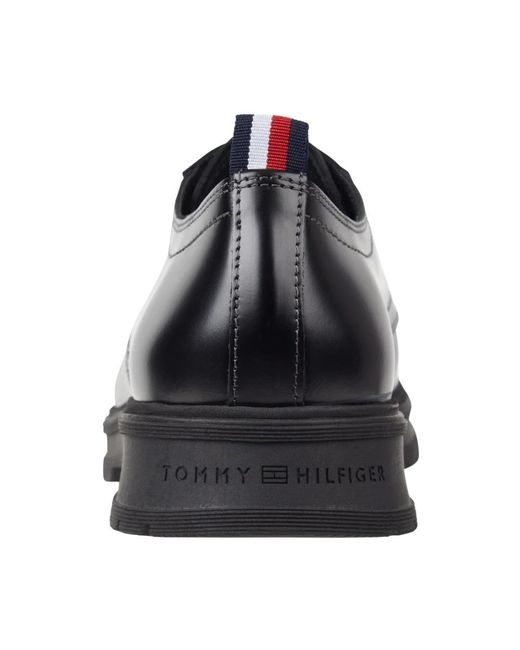 Tommy Hilfiger Black Business Shoes for men