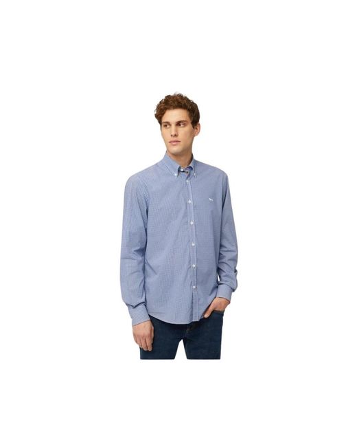 Harmont & Blaine Blue Casual Shirts for men