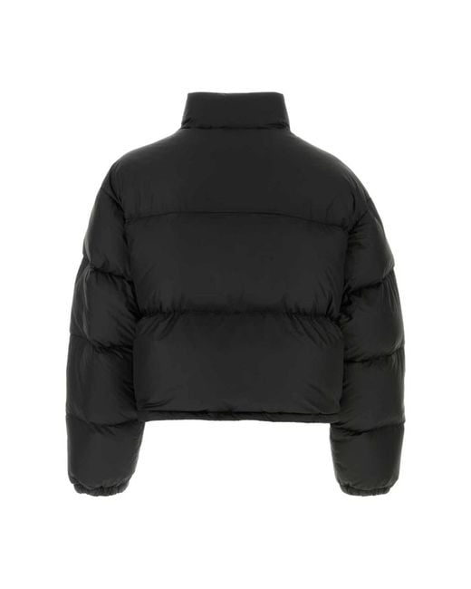 VTMNTS Jassen ,Zwart ,Polyester Zwarte Polyester Donzen Jas in het Black voor heren