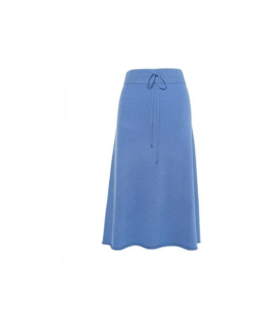 Hèst Blue Midi Skirts