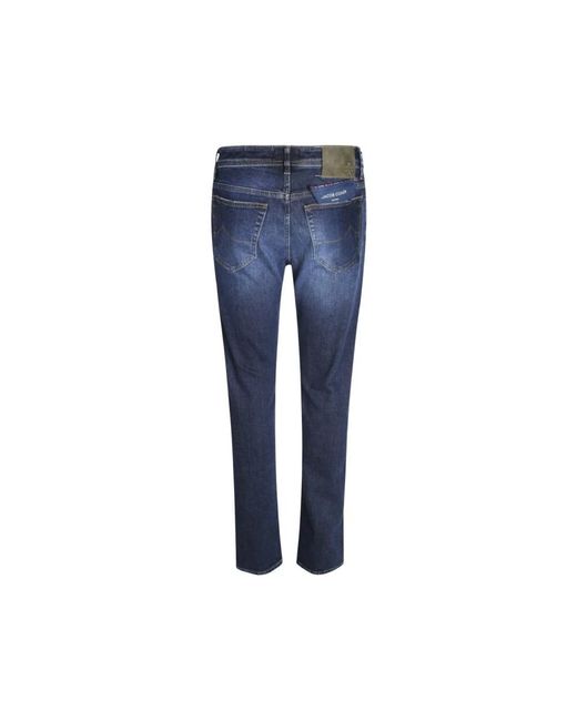 Jacob Cohen Blue Slim Fit Jeans for men