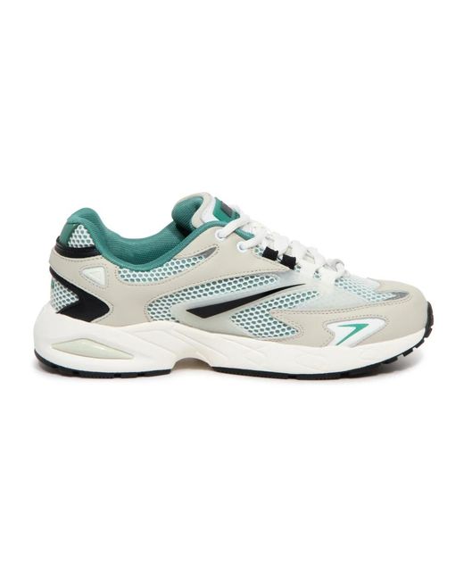 Date Schoenen ,Groen ,Sn 23 Mesh Schoenen Wit-Groen in het White voor heren