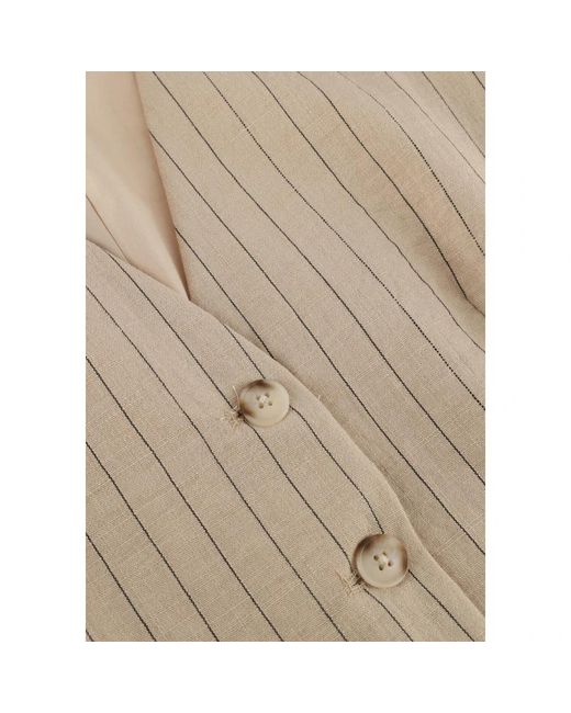 Object Objrini Re Waistcoat in het Natural