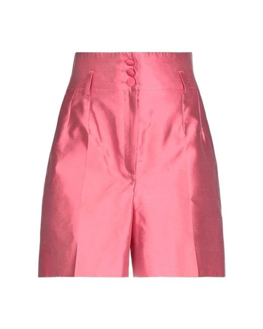 Dolce & Gabbana Pink Short Shorts