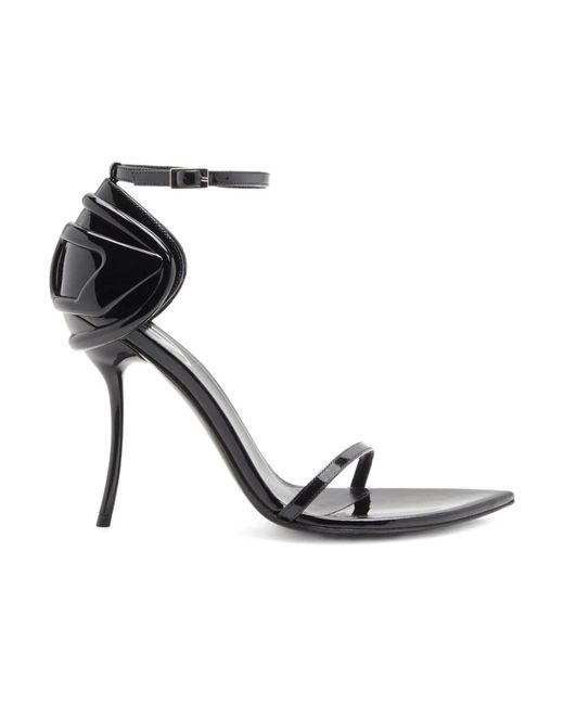 DIESEL Metallic High Heel Sandals