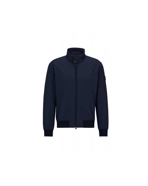 Boss P-Cordovan Bomberjack in het Blue voor heren