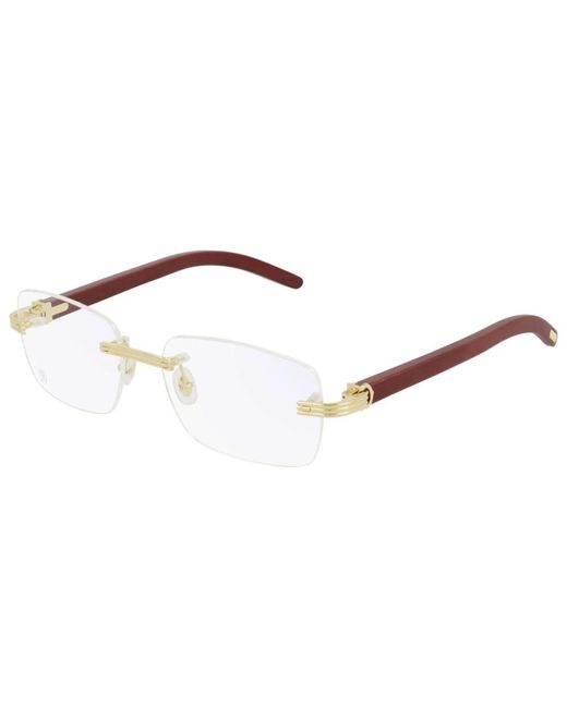Cartier Brown Glasses