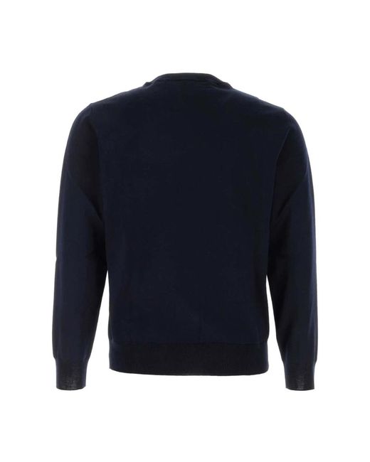 Valentino Garavani Blue Round-Neck Knitwear for men