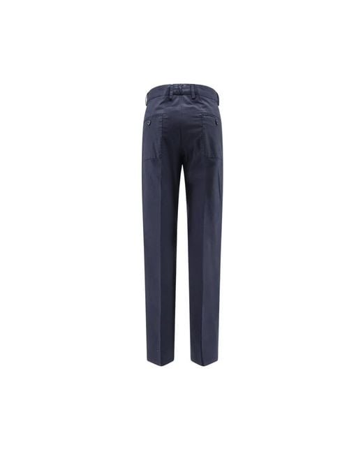 Aspesi Blue Straight Trousers