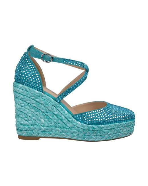 Wedges di Alma En Pena. in Blue