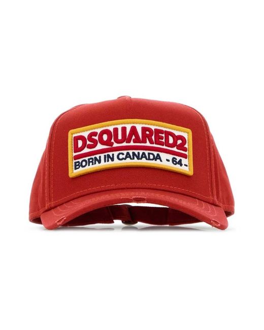 DSquared² Red Hats & Caps for men