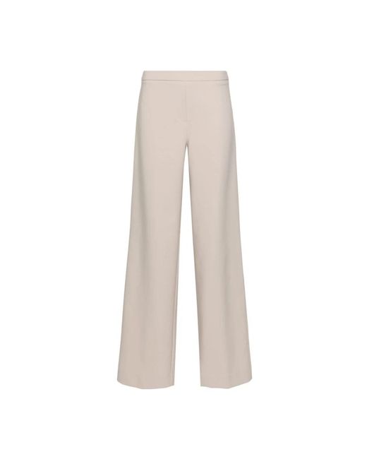 D.exterior Natural Wide Trousers