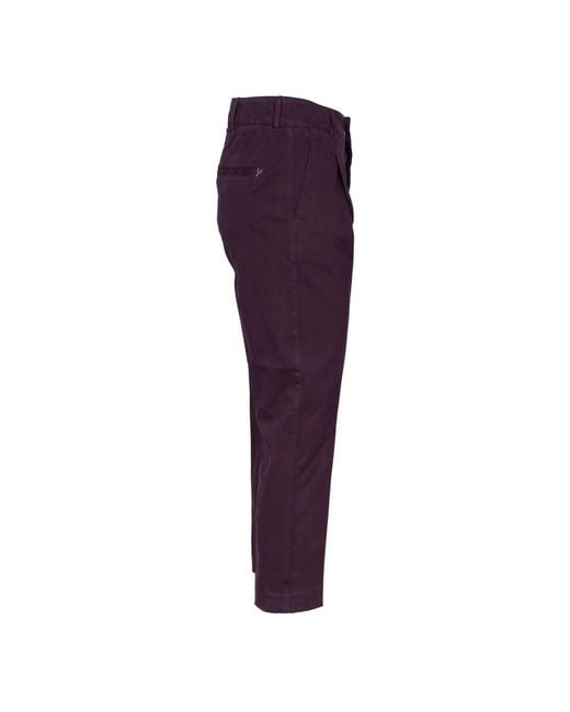 Dondup Purple Chinos