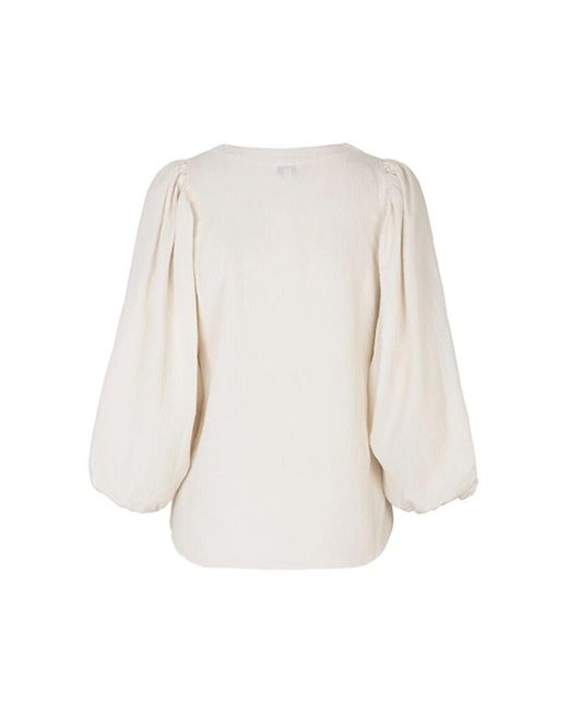 Mbym White Blusen