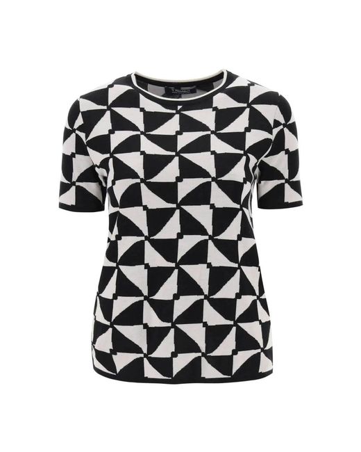 Max Mara Black T-Shirts
