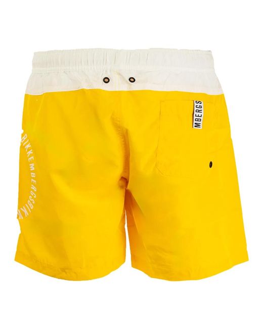 Bikkembergs Yellow Beachwear for men