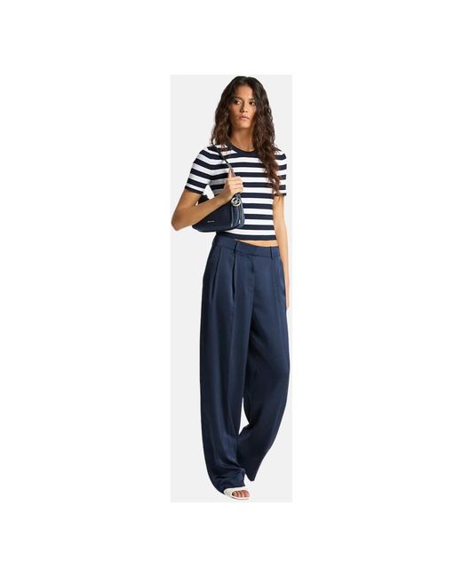 Michael Kors Blue Wide Trousers