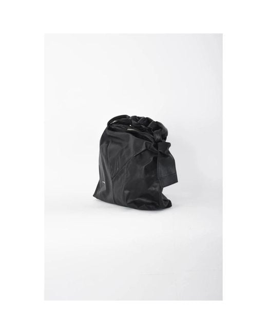 Vic Matié Black Shoulder Bags