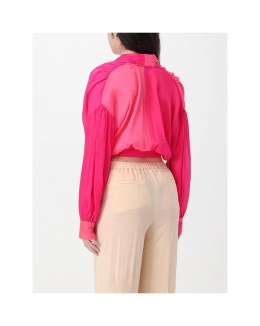 Blouses Forte Forte de color Pink