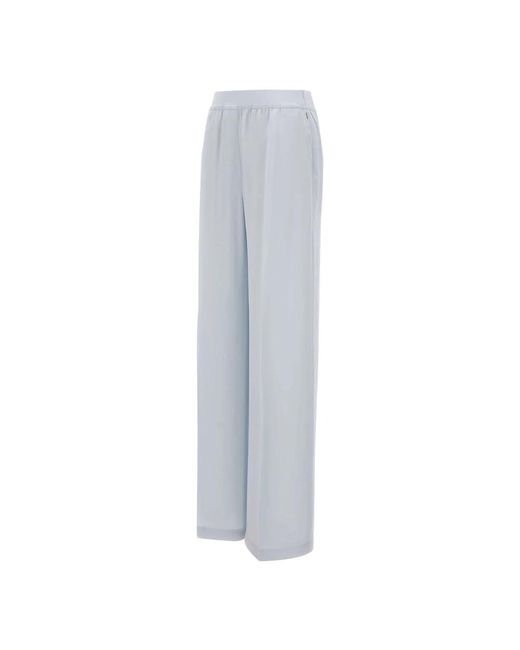 Boss Gray Wide Trousers